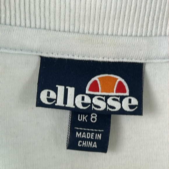ellesse el Coacoa Track Top White - UK Size 8 - Picture 8 of 11